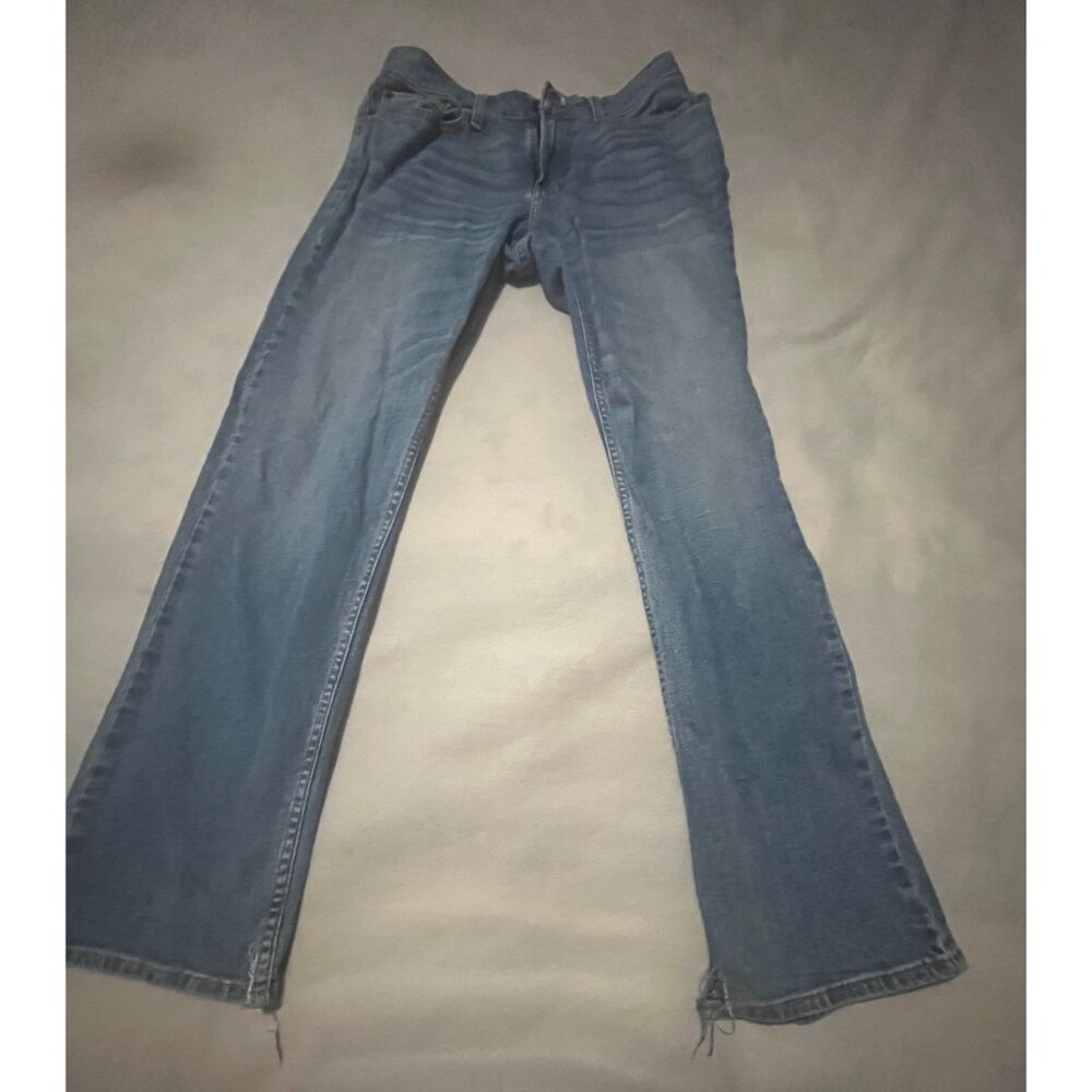 Hollister Mens Blue Straight-Leg Jeans 30x32 Cotton Denim